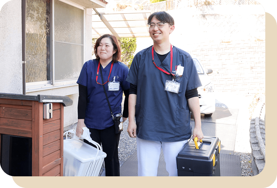 当院の訪問歯科の特徴