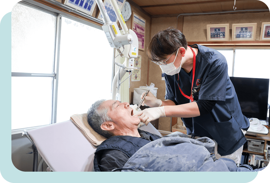 当院の訪問歯科の特徴