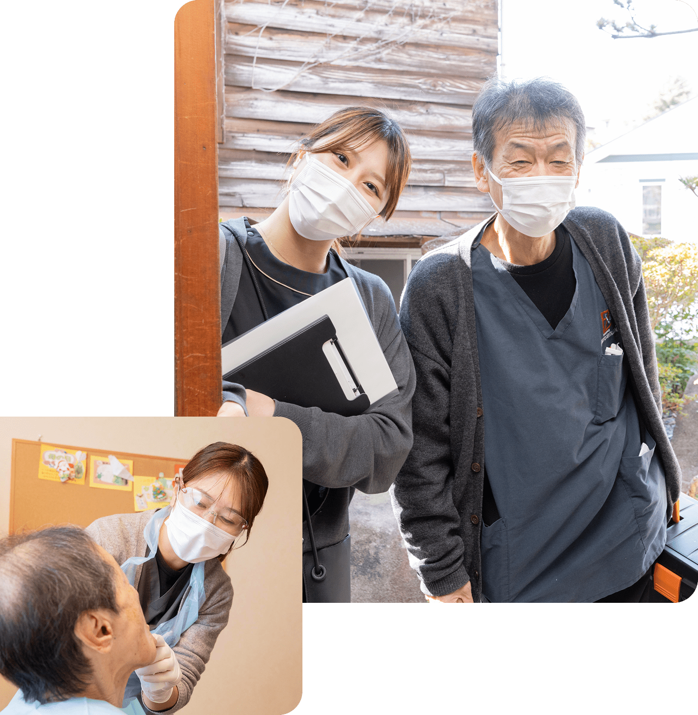 お子さまからご高齢者まで通院が困難な方へ駆けつけます