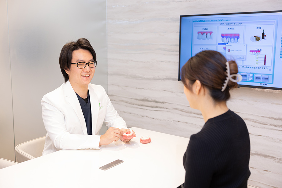 患者様お一人おひとりに合わせた丁寧なカウンセリング
